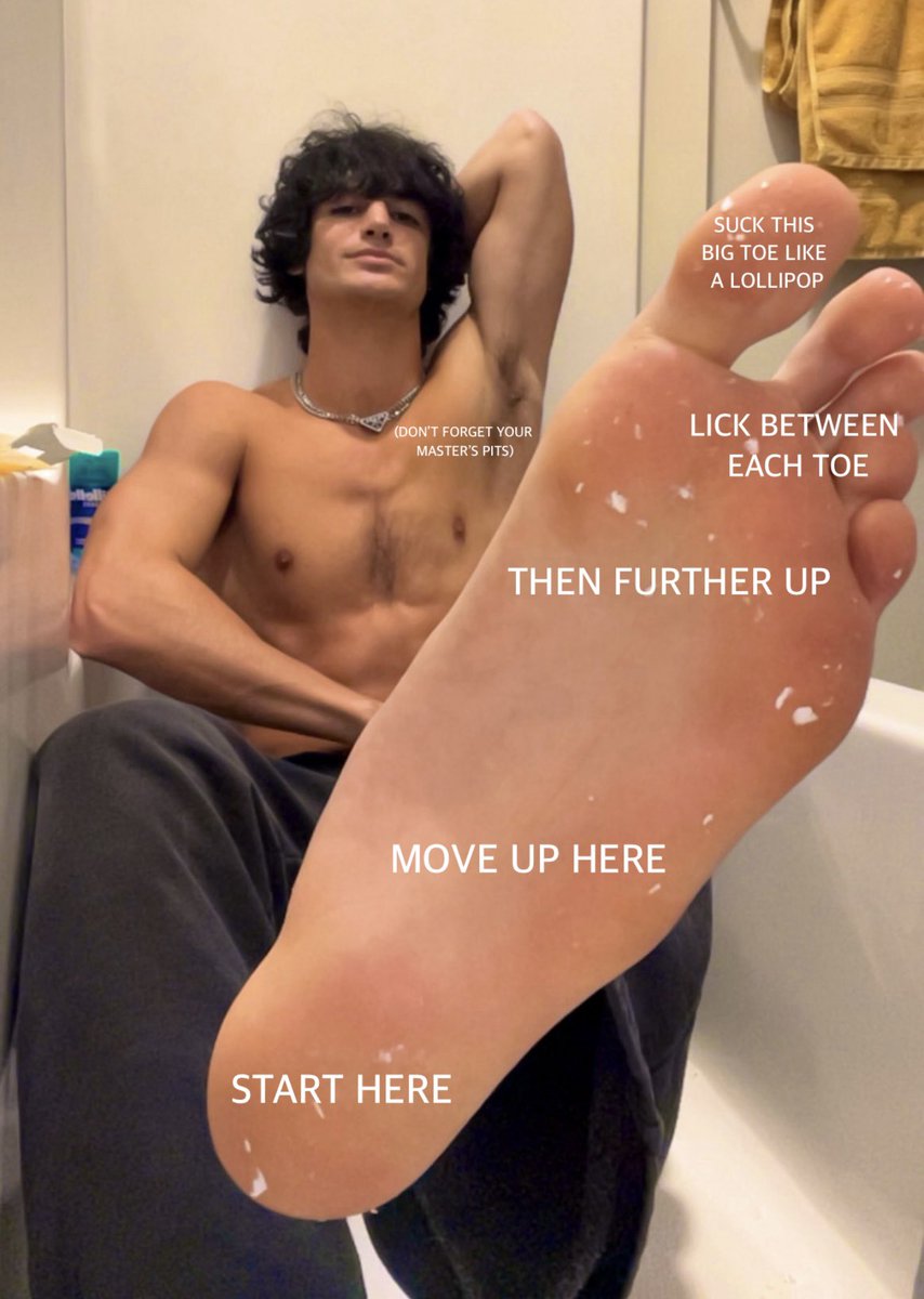 You boys know exactly what to do 🔥

👉 <a href="/MasterSlaterX/">Master Slater</a> - size 13US, 6’3”

#malefeet #mensfeet #brofeet #footfetish #footworship #feetworship #footmaster #footslave #findom #alpha #cashmaster #drains #armpit #pitworship #cashgod #soles #serve
