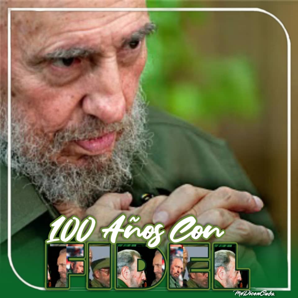 Una eternidad con #Fidel porque sus ideas no morirán.