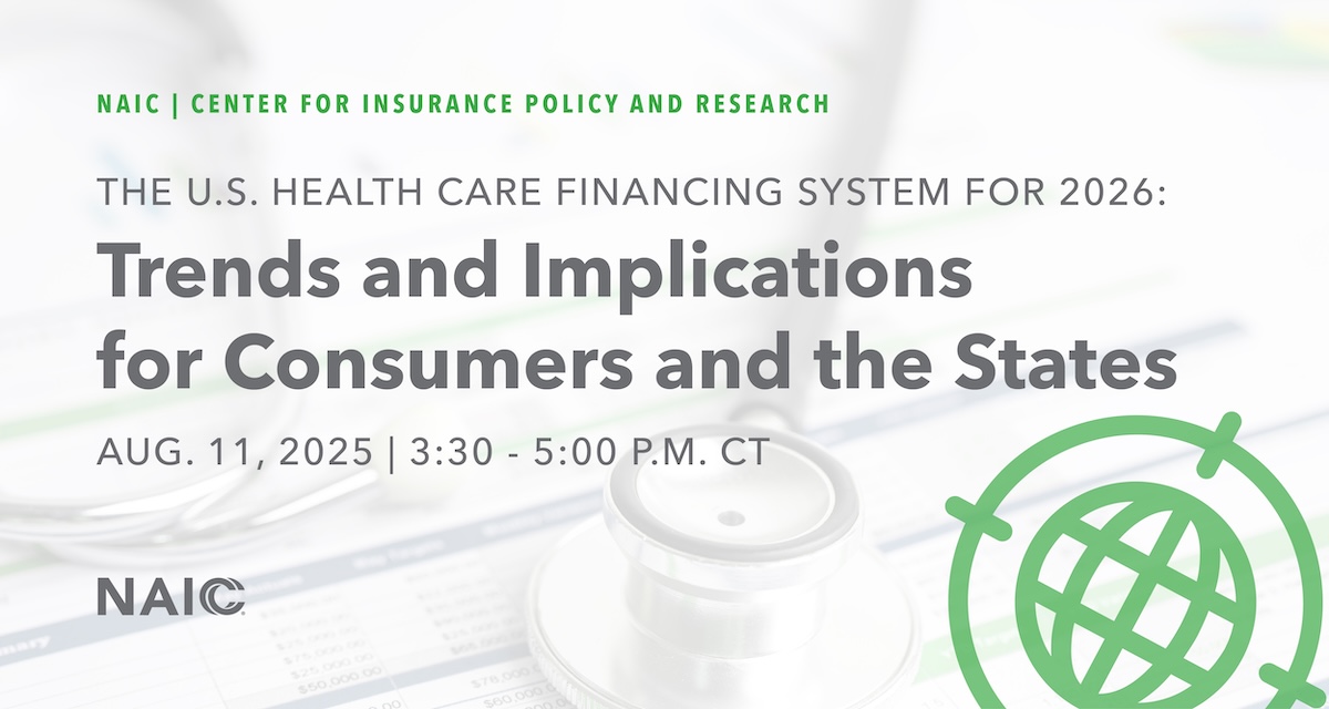During the 2025 #NAICSummerMeeting, CIPR will hold a special event (open to both virtual and in-person attendees) to examine recent changes and current proposals for the U.S. health care financing system.

Read more: ow.ly/znqP50WCkY0
