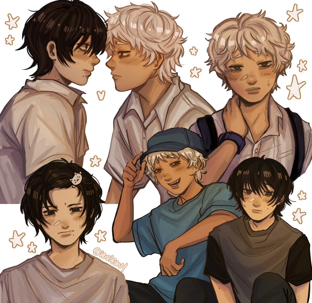 the ell jee bee tea thing doodles 🕊️ #tshd