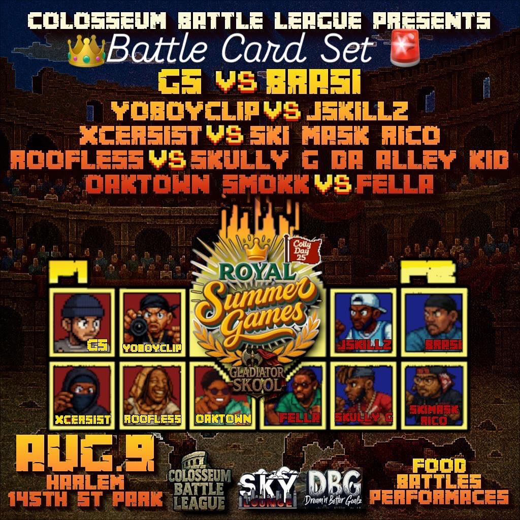 Colly Presents The Royal Summer Games Tmm 145st Lenox Ave Park Pop Out N Vibe Wit The Colly Fam 👑🤞🏾