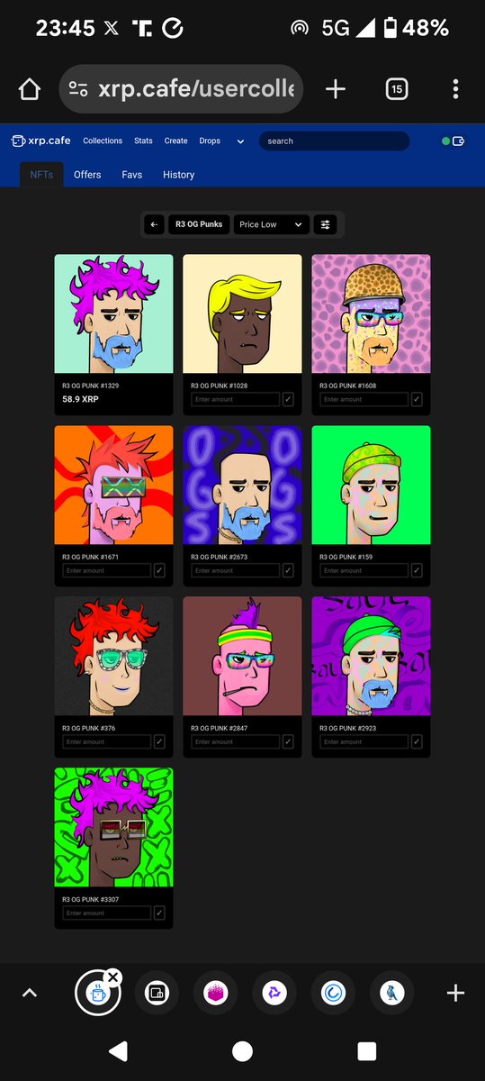 <a href="/R3OgPunks/">R3OGPunks</a> WHITELIST MINT IS LIVE, PART OF THE BENEFITS OF BEING A <a href="/xRipplePunks/">RipplePunks CTO</a> RIPPLEPUNKS RELOADED CTO HOLDER.....DONT WORRY IN 24 HOURS WILL BE PUBLIC MINT IF ANY LEFT.....#xrpl #xrp #NFTCollection
#NFTdrops
#XRPHolders
#nftart
xrp.cafe/collection/r3o…