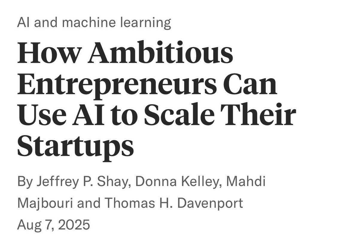 JohnRDallasJr's tweet photo. The Importance of Ambitious Entrepreneurs

From @HarvardBiz:

“…ambitious entrepreneurs drive the most transformational change.”

#TransformationalThinking is #EntrepreneurialThinking.

Are you an ambitious #entrepreneur?

“Small businesses account for 99% of all U.S. firms and nearly half of private sector employment, according to the U.S. Bureau of Labor Statistics. They also consistently outpace larger firms in job creation (U.S. Census Bureau).

But a much smaller subset—ambitious entrepreneurs—drive the most transformational change. Global Entrepreneurship Monitor data shows that only 18% of U.S. entrepreneurs expect to hire 20 or more employees over the next five years.”

Read on…

The Importance of Ambitious Entrepreneurs

#ThinkToThink™ on it.

The Importance of Ambitious Entrepreneurs

https://t.co/5sQzdxDlyk