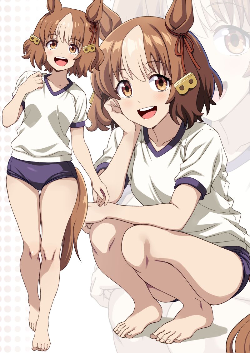 夏コミの新刊はウマ娘のブルマイラスト集です
よろしくお願いします 