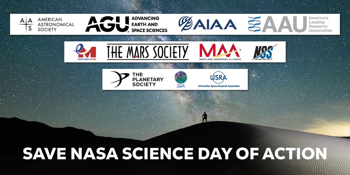 It’s here: The Planetary Society’s biggest advocacy event of the year—the 2025 Day of Action on October 5 and 6.

This time, we’re not just fighting for one or two missions, we’re fighting for the future of NASA science. And we’re not alone. Nearly a dozen organizations are
