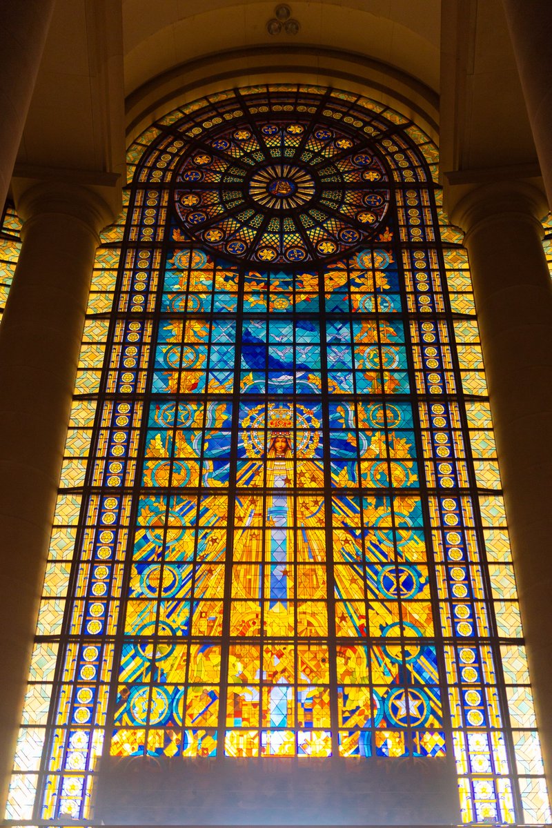 mac_clusky's tweet photo. Last week, we were at The Basilica of Our Lady of Peace. This is Rome in Ivory Coast or Africa. The building gives you a different perspective of God. 
Retweet 
#YouthSummit25 #CatholicYouth https://t.co/PjK4oOgxQc