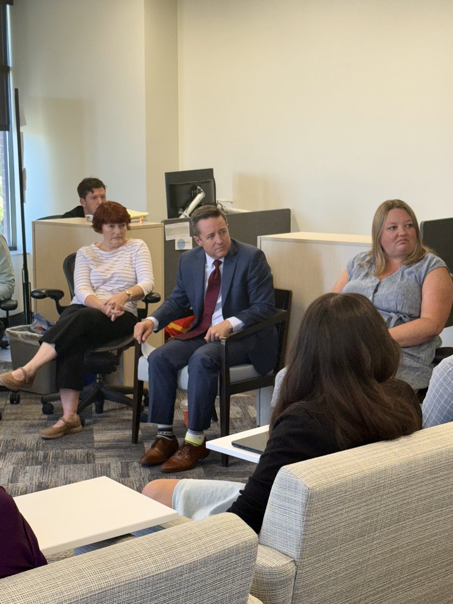 I appreciated today’s meeting with our dedicated attorneys and support staff who represent the Utah Division of Natural Resources (DNR). DNR is responsible for managing and protecting Utah's natural resources, including wildlife, forests, water, and public lands. Their work is