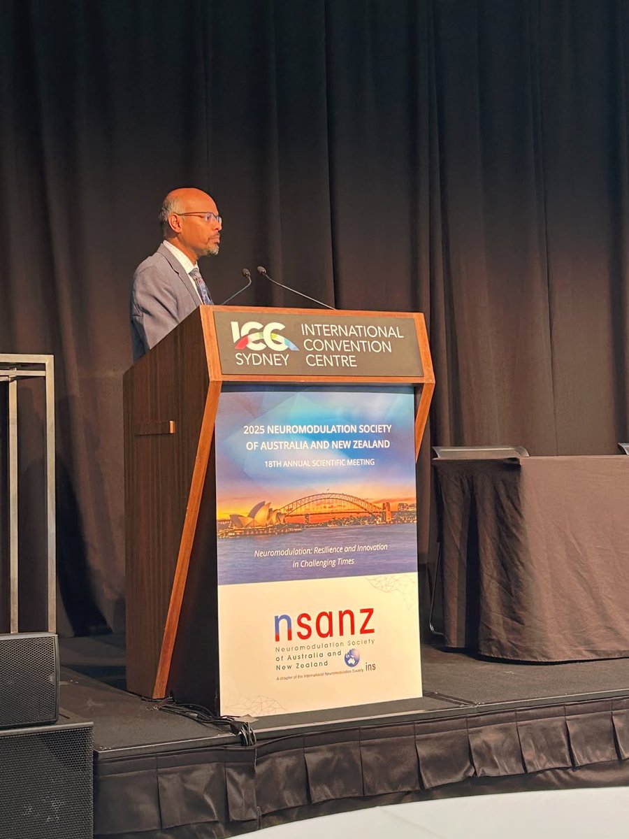 #NSANZASM25 Plenary 1 Session 2. Another giant in the field.

Dr Ganesan Baranidharan

National Neuromodulation Registry - Outcomes from the UK since 2018