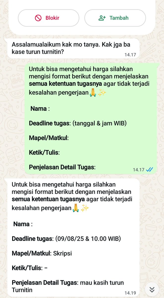 JOKI TUGAS MURAH, AMAN, DAN TERPERCAYA SINCE 2019 tweet media