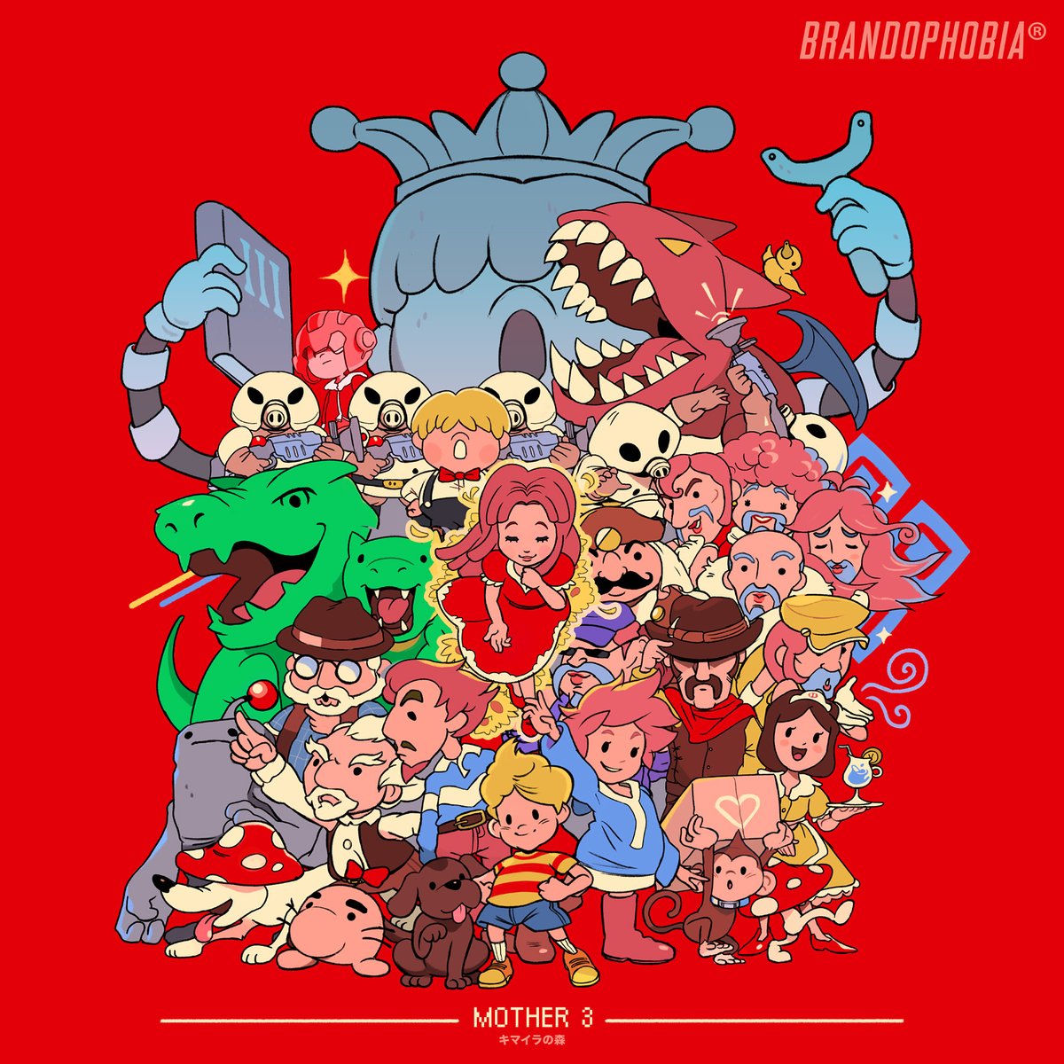Finally finished playing Mother 3. there's nothing I can really say about it, it's an amazing game that I think everyone who's into JRPGs should try out. 10/10
#Mother3 #マザースリー