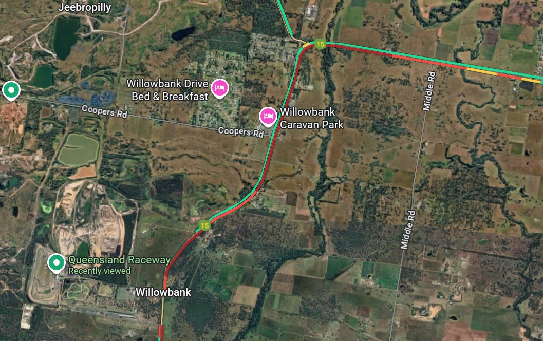 I'm sure the haters will find a way to talk down the 10km traffic jam to get into QR this morning. 

Not complaining by the way - it's great news there's so much enthusiasm for QRs return. #repcosc