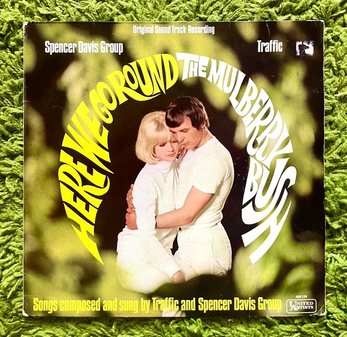 vinylnavigator's tweet photo. Here We Go Round the Mulberry Bush (1968)

The British comedy film Here We Go Round the Mulberry Bush featured a dynamite soundtrack dominated by The Spencer Davis Group and Traffic, the latter scoring a UK top-ten hit with the title track, which charted at position #8. https://t.co/NqByiTzmBn