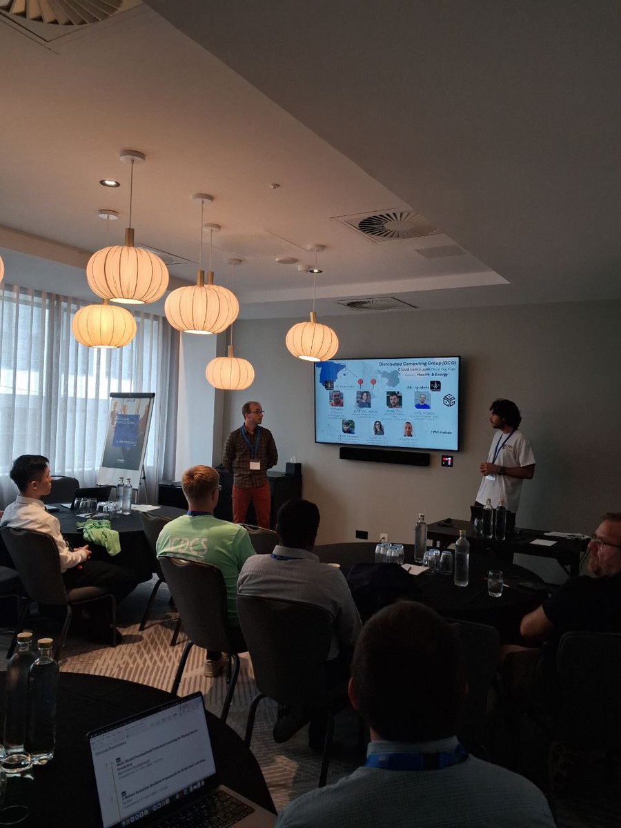 🎓 The COIN-3D project participated in the Doctoral Consortium at #ICDCS2025 in Glasgow — a great forum for early-stage researchers to present their work, exchange ideas &amp; connect with peers and experts.
📸 Moments from the event 
#COIN3D_EU #HorizonEurope #ResearchCollaboration