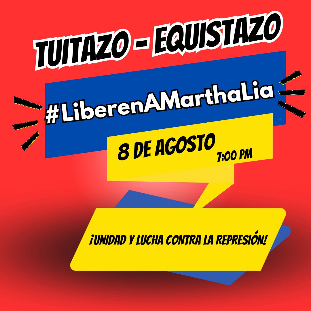 LibertadLuchSoc's tweet image. 🗣️ !YA BASTA! | Todos podemos ser víctimas de la represión. Hoy detuvieron arbitrariamente a Martha Lía Grajales, defensora de los DDHH y activista de @SurgentesDDHH. Mostremos solidaridad utilizando el HT #LiberenAMarthaLia.