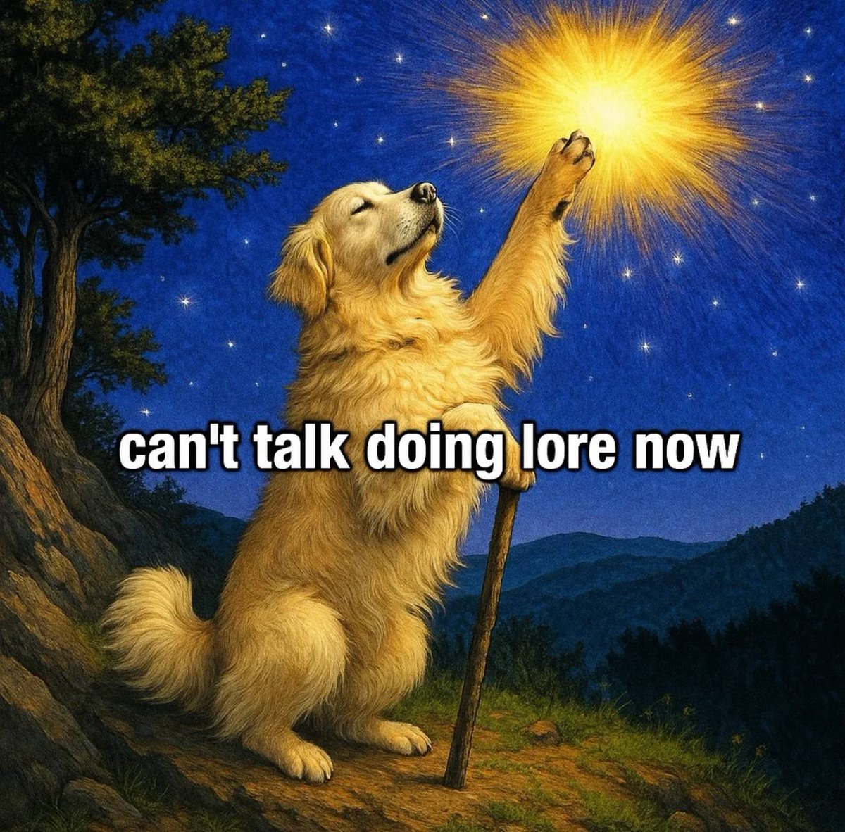 prompted0's tweet image. #Gandalf is the main character