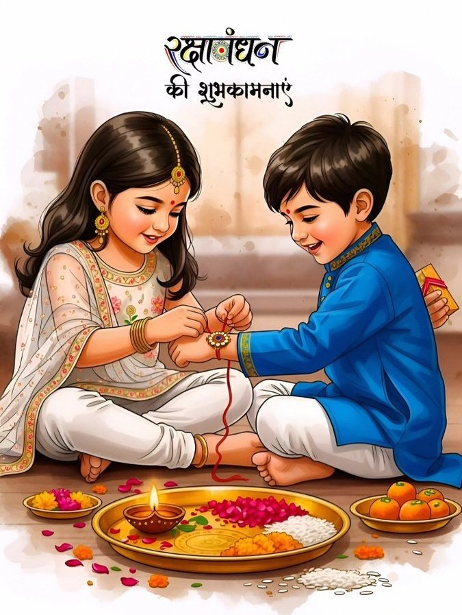 ManishsinghBMS's tweet image. भाई-बहन के अटूट प्रेम, अपार स्नेह, वचनबद्धता एवं भारतीय संस्कार के प्रतीक पर्व रक्षा बंधन की समस्त देशवासियों को हार्दिक शुभकामनाएं।

सभी भाई बहनों का प्रेम सदैव बना रहे।

#रक्षाबंधन #rakshabandhan