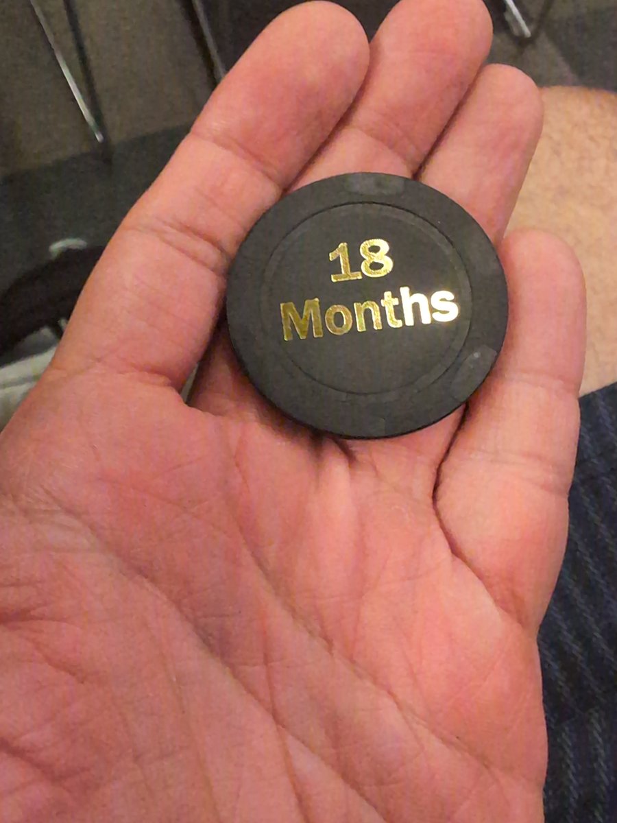 I got my chip and feel very good and supported after the meeting tonight.