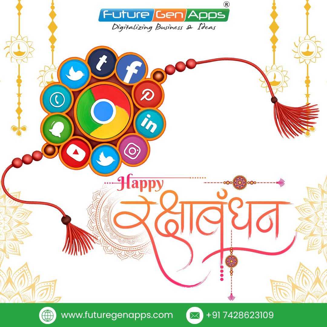 futuregenapps's tweet image. This #RakshaBandhan, we celebrate bonds of love &amp;amp; protection — just like we secure your digital presence with future-ready web solutions. 💻✨

Happy Raksha Bandhan from FutureGenApps®! 🪢🌸

#HappyRakshaBandhan #FutureGenApps #WebDesignIndia #DigitalProtection #RakshaBandhan2025