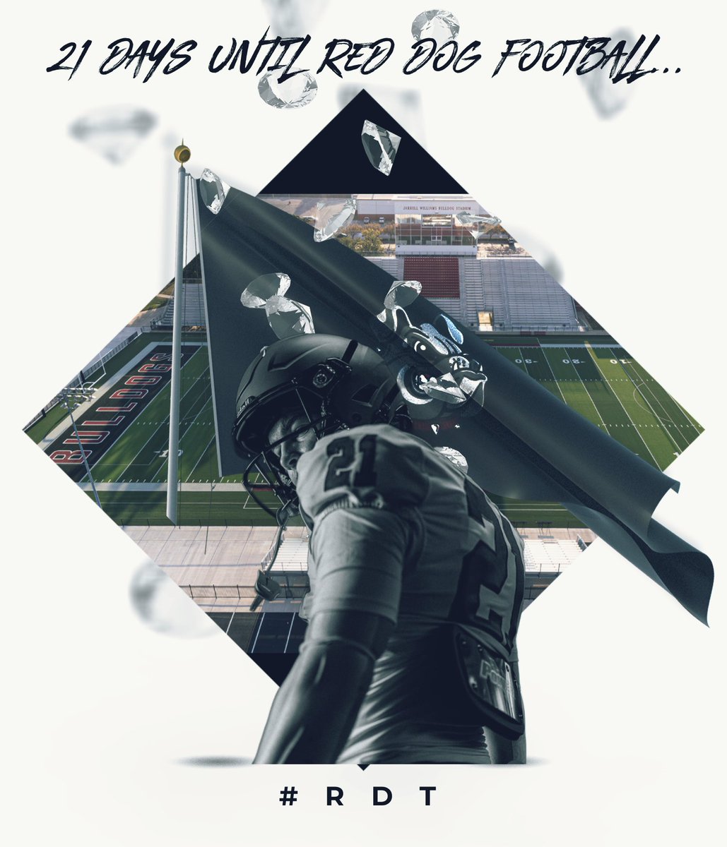 21 Days Until Red Dog Football... #RDT