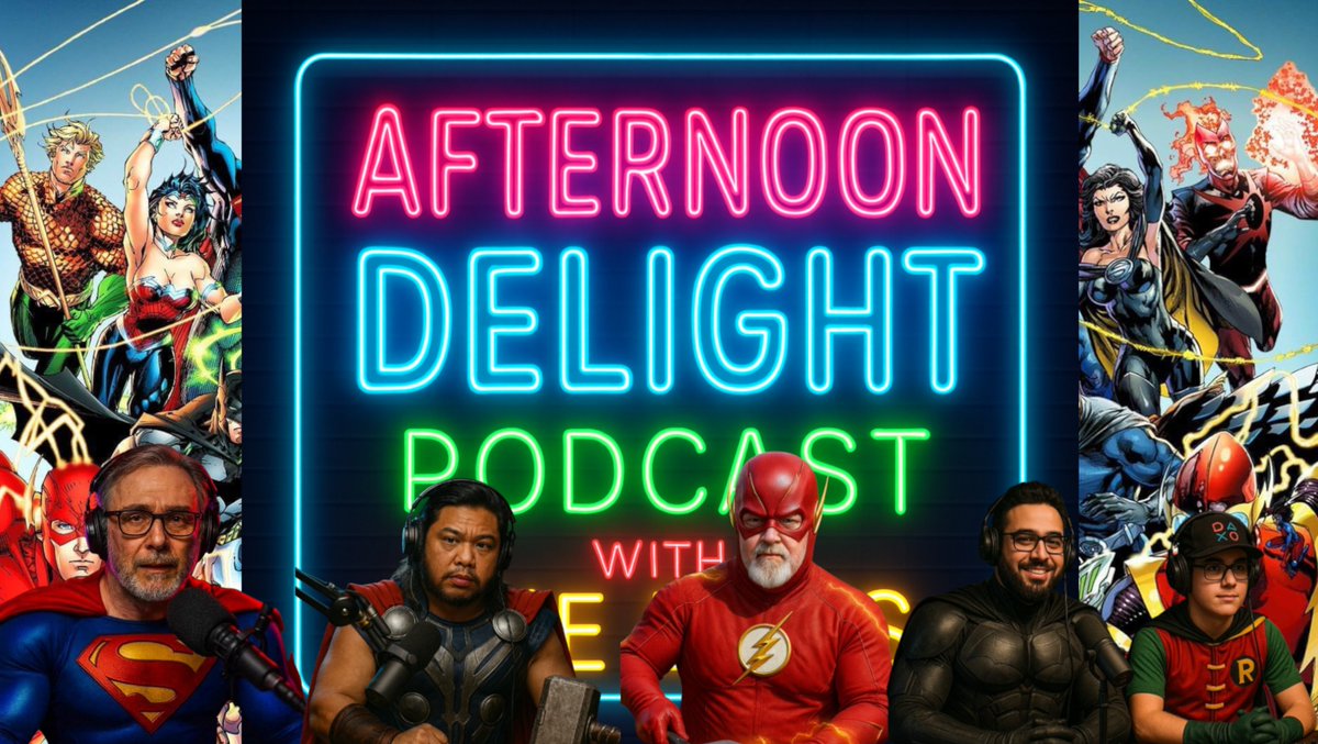 Monday's 8/11/2025 at 2:30 PST
Host: John Truncali, Bob Sharp, and Aristotle Nunez Guest Host: Julian 
Show Producer: Hunter
Topic: DC vs. Marvel
YouTube Link: youtube.com/live/Wo9bn8Cev…
#marvel #marvelstudios #marvelcomics #dc #dccomics #dcuniverse #podcast