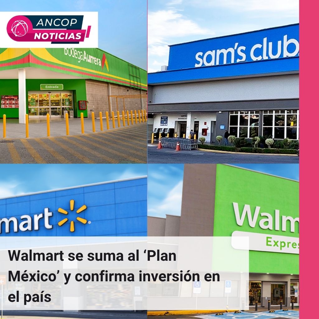 ancopnoticias's tweet image. Walmart 📈 reafirma inversiones en México 🇲🇽 y se suma al plan económico 💼 de Claudia Sheinbaum. 
Conoce todos los detalles: bit.ly/4ftHJGw  
@Claudiashein #PlanMéxico #WalmartEnMéxico #InversiónConFuturo