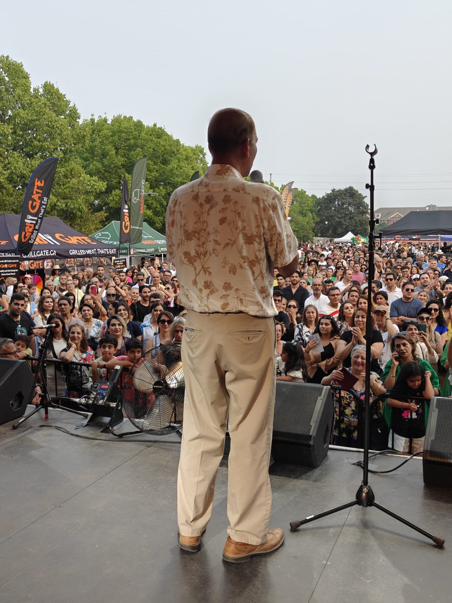 Logan Kanapathi (@logankanapathi) on Twitter photo Honoured to attend the 2025 Persian Food Festival with <a href="/MichaelParsa/">Michael Parsa</a> , <a href="/CostasMenegakis/">Costas Menegakis</a> & other officials.
Thank you to the Persian community for your resilience & pride in your heritage — a true example of Ontario’s multicultural richness. Here’s to many more! Honoured to attend the 2025 Persian Food Festival with <a href="/MichaelParsa/">Michael Parsa</a> , <a href="/CostasMenegakis/">Costas Menegakis</a> & other officials.
Thank you to the Persian community for your resilience & pride in your heritage — a true example of Ontario’s multicultural richness. Here’s to many more!