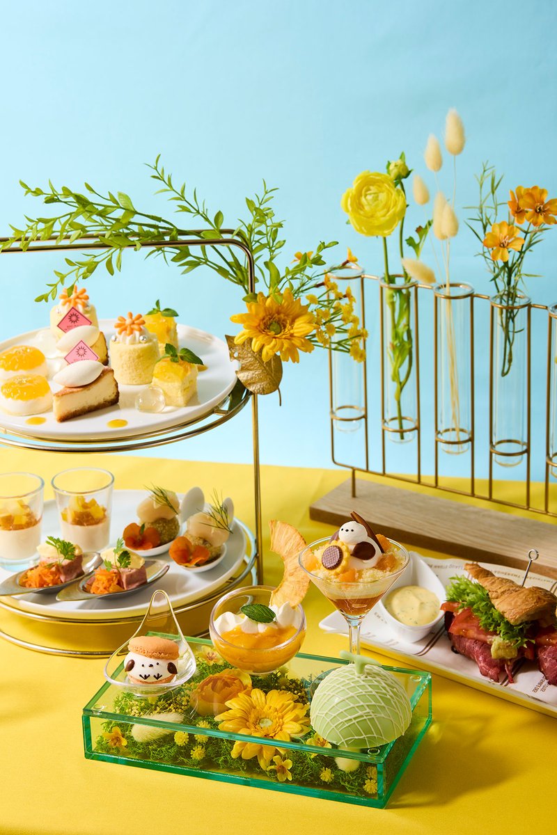 京王プラザホテル札幌の『シマエナガランチ夏～Like Afternoon Tea