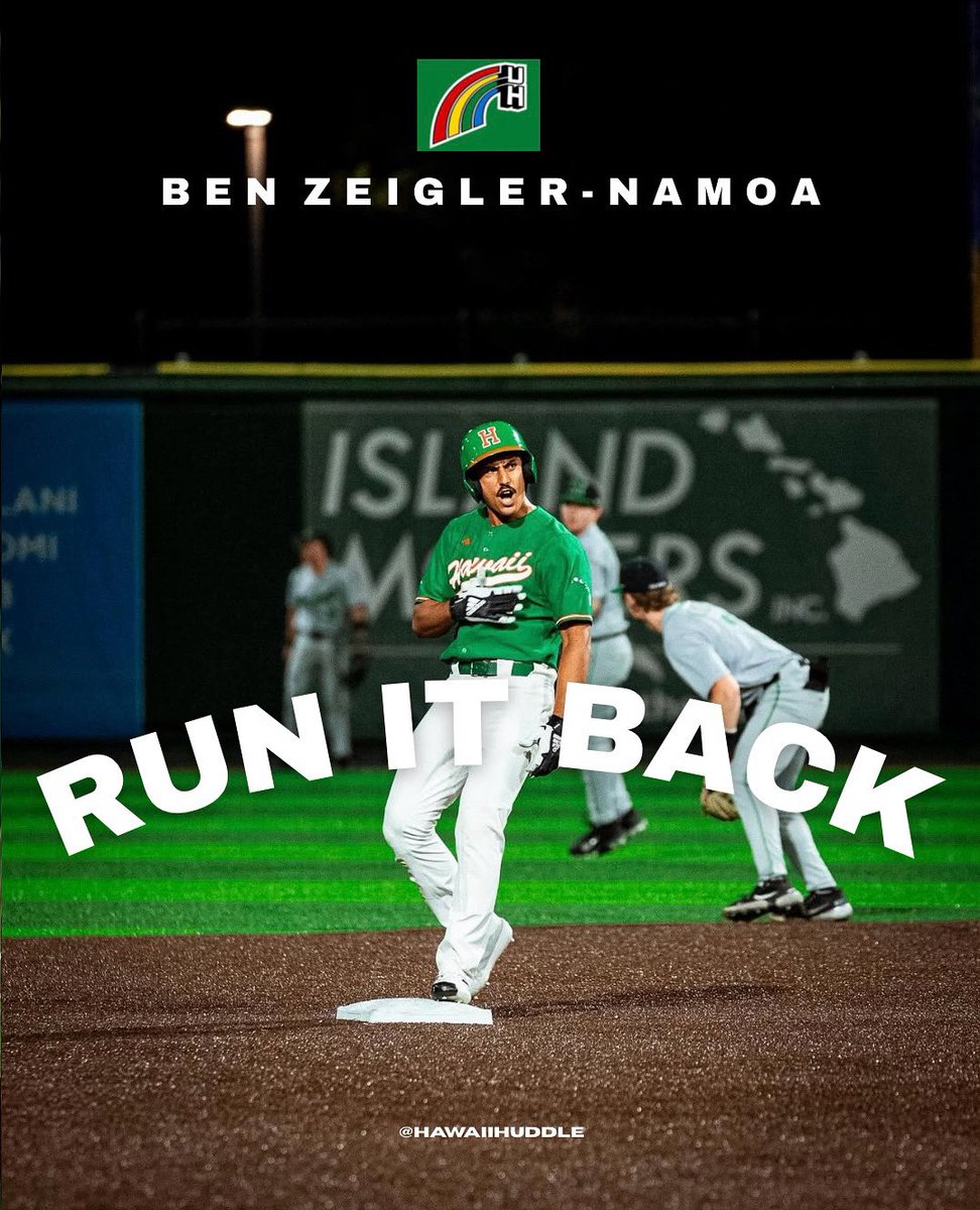 Hawai'i Huddle (@hawaiihuddle) on Twitter photo BREAKING: Ben Zeigler-Namoa will be returning to Hawai'i for the 2026 season.
The Lahaina native had a monster 2025 season and was named Second-Team All-Big West and Big West Championship All-Tournament Team.
Welcome back <a href="/BenZeigler1/">Ben Zeigler</a> 🌈🌊
#GoBows BREAKING: Ben Zeigler-Namoa will be returning to Hawai'i for the 2026 season.
The Lahaina native had a monster 2025 season and was named Second-Team All-Big West and Big West Championship All-Tournament Team.
Welcome back <a href="/BenZeigler1/">Ben Zeigler</a> 🌈🌊
#GoBows