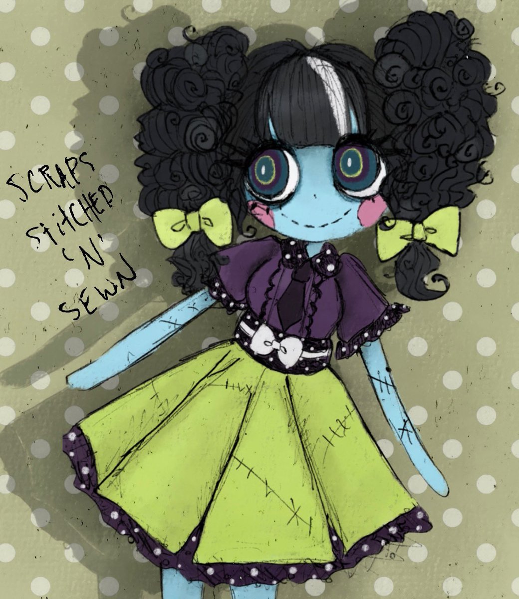 prisonette's tweet image. scraps stitched 'n' sewn #lalaloopsy