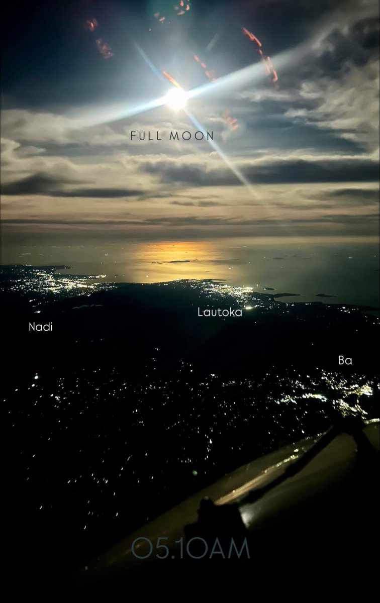 Beauty views on descent to Nadi early this morning. 🇫🇯