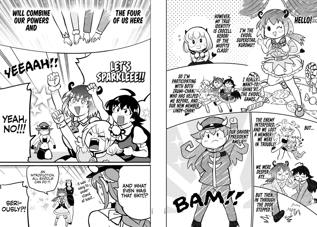 · 3rd (and only non-Misfit) with whom Kuromu has shared her true identity as Keroli Crocell,