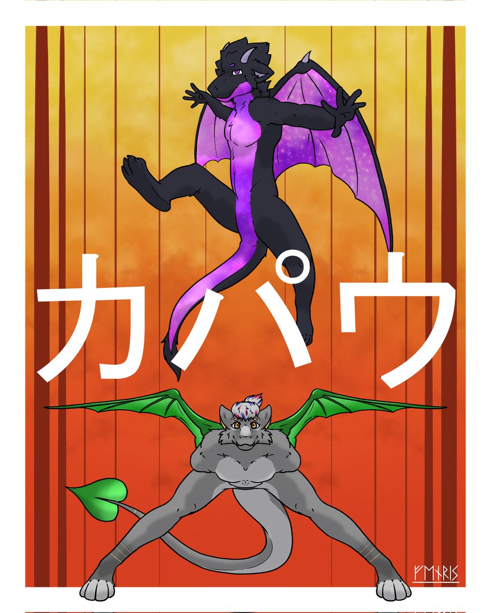 @Fenrisulfr.bsky.social (@ulfur_fenris) on Twitter photo カパウ in a theater near you
==============
Artwork for <a href="/Asukaphrog/">Stank ass Goober</a>
#furry #furryart #poster #dragon カパウ in a theater near you
==============
Artwork for <a href="/Asukaphrog/">Stank ass Goober</a>
#furry #furryart #poster #dragon