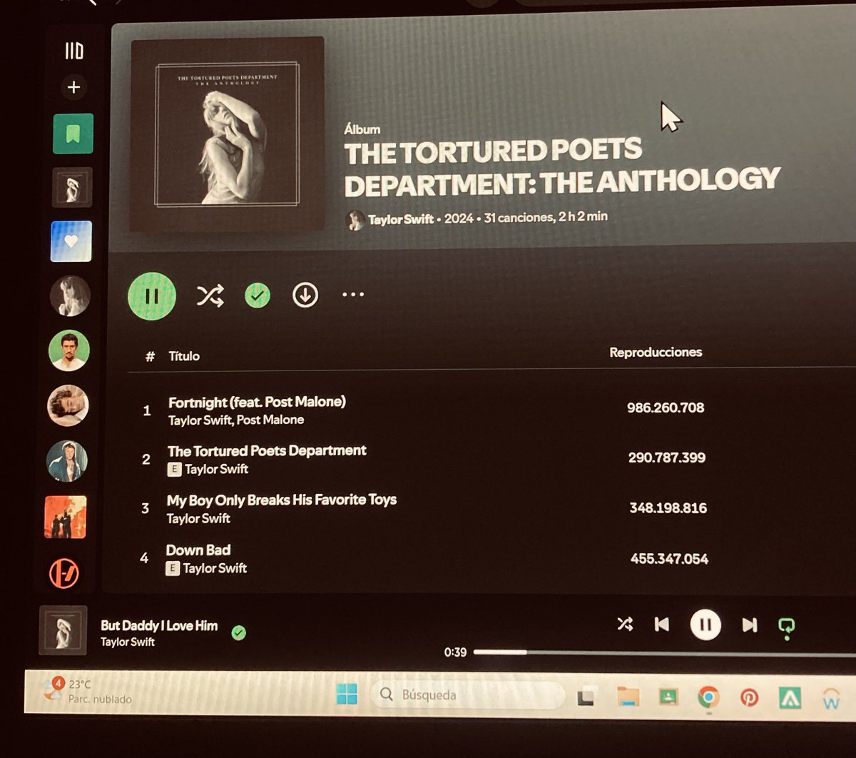 once I fix me, seguiré escribiendo