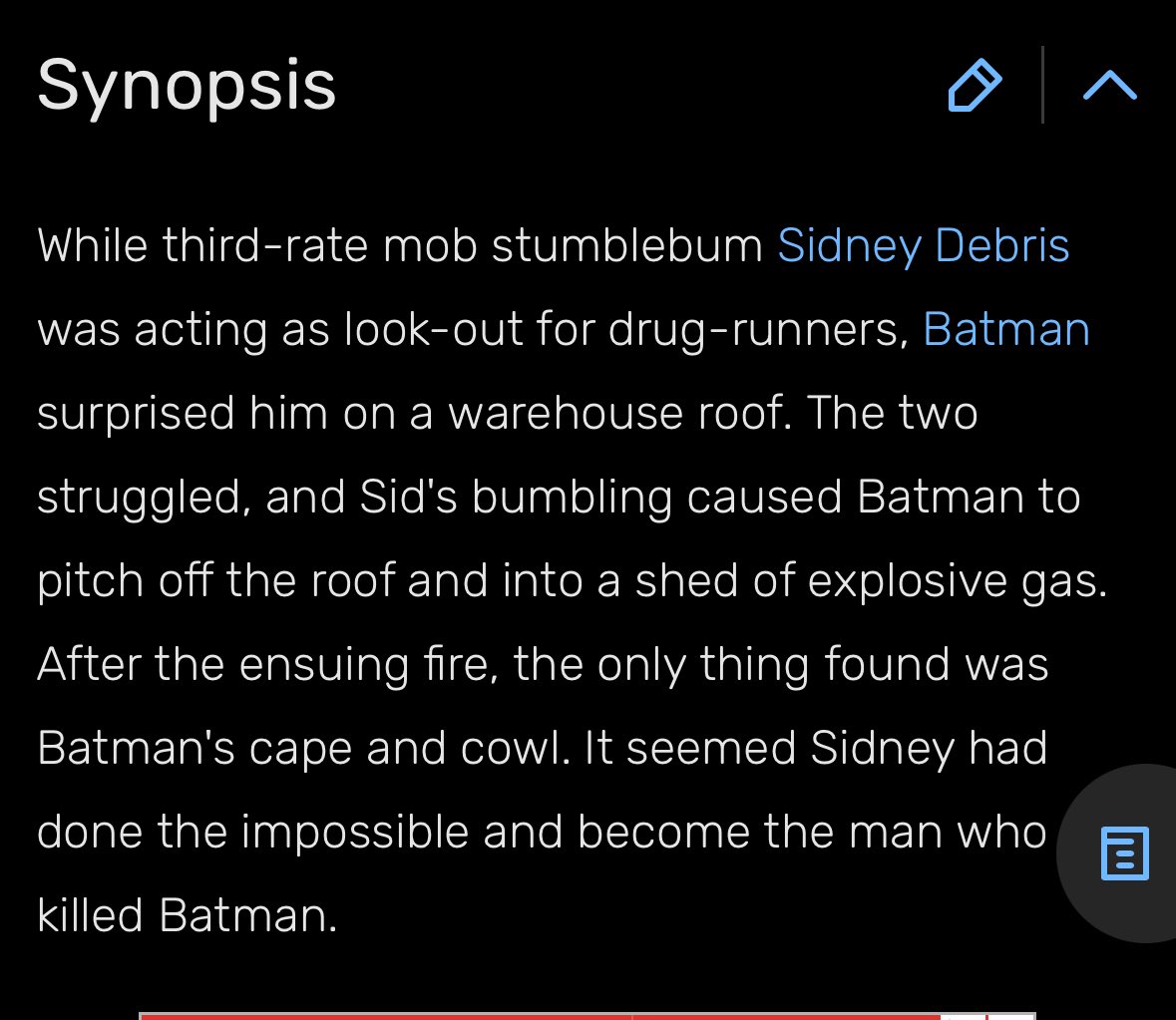 between The Batman leaning away from realism into noir, the reported influences on the Clayface movie, and now this, we are seeing the results of a generation of filmmakers who grew up with Batman: The Animated Series 

BTAS S1, E49: 'The Man Who Killed Batman'