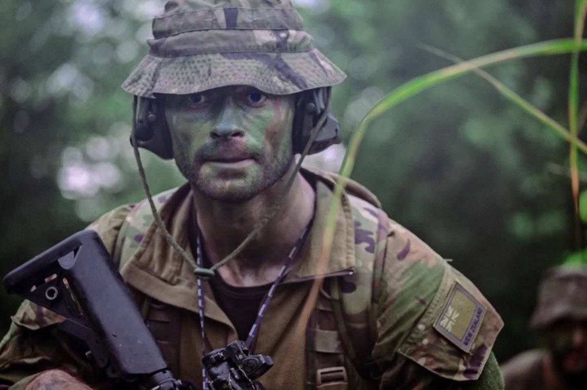 EighthArmyKorea's tweet image. For the 1st time, Soldiers from the New Zealand Def. Force joined 1st Stryker Bde. Combat Team for combined situational training exercises on Korean terrain. Kiwi troops trained side-by-side to enhance readiness, sharpen skills &amp;amp; build a foundation of trust for future ops.