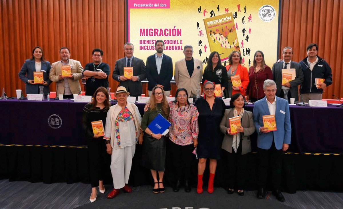 Fue un honor participar en la presentación del libro “Migración: bienestar social e inclusión laboral”, coordinado por la Dra. <a href="/EuniceRendon/">Eunice Rendón</a> y <a href="/PabloAlmuli/">Pablo Almuli</a>, que congrega el pensamiento de especialistas, académicos y personas comprometidas con una migración más humana y