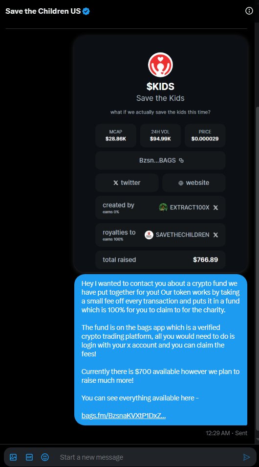 Max (@extract100x) on Twitter photo Trying to contact <a href="/SavetheChildren/">Save the Children US</a> now so they know they can claim their fund for donation! They accept crypto so should hopefully get a response 🫶 Trying to contact <a href="/SavetheChildren/">Save the Children US</a> now so they know they can claim their fund for donation! They accept crypto so should hopefully get a response 🫶