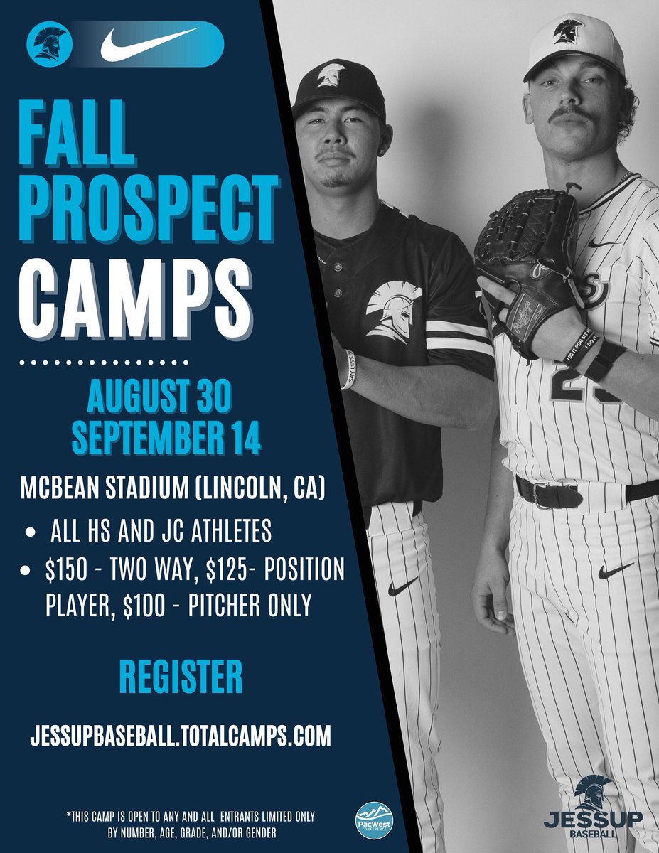 Jessup Baseball (@jessup_base) on Twitter photo ๐ฌ๐ผ๐๐ฟ ๐ณ๐๐๐๐ฟ๐ฒ ๐๐๐ฎ๐ฟ๐๐ ๐ต๐ฒ๐ฟ๐ฒ โ step up to the plate, ๐๐ฎ๐น๐น ๐ฃ๐ฟ๐ผ๐๐ฝ๐ฒ๐ฐ๐ ๐๐ฎ๐บ๐ฝ ๐ฑ๐ฎ๐๐ฒ๐ ๐ฟ๐ฒ๐น๐ฒ๐ฎ๐๐ฒ๐ฑ!
๐ฃ๐ฟ๐ผ๐๐ฝ๐ฒ๐ฐ๐๐ ๐๐ผ๐ฑ๐ฎ๐. ๐ช๐ฎ๐ฟ๐ฟ๐ถ๐ผ๐ฟ๐ ๐๐ผ๐บ๐ผ๐ฟ๐ฟ๐ผ๐.
๐๐ฐ๐ญ๐ญ๐ฐ๐ธ ๐ต๐ฉ๐ฆ ๐ ๐ต๐ฐ ๐ด๐ช๐จ๐ฏ ๐ถ๐ฑ ๐ต๐ฐ๐ฅ๐ข๐บ!
jessupbaseball.totalcamps.com/About%20Us ๐ฌ๐ผ๐๐ฟ ๐ณ๐๐๐๐ฟ๐ฒ ๐๐๐ฎ๐ฟ๐๐ ๐ต๐ฒ๐ฟ๐ฒ โ step up to the plate, ๐๐ฎ๐น๐น ๐ฃ๐ฟ๐ผ๐๐ฝ๐ฒ๐ฐ๐ ๐๐ฎ๐บ๐ฝ ๐ฑ๐ฎ๐๐ฒ๐ ๐ฟ๐ฒ๐น๐ฒ๐ฎ๐๐ฒ๐ฑ!
๐ฃ๐ฟ๐ผ๐๐ฝ๐ฒ๐ฐ๐๐ ๐๐ผ๐ฑ๐ฎ๐. ๐ช๐ฎ๐ฟ๐ฟ๐ถ๐ผ๐ฟ๐ ๐๐ผ๐บ๐ผ๐ฟ๐ฟ๐ผ๐.
๐๐ฐ๐ญ๐ญ๐ฐ๐ธ ๐ต๐ฉ๐ฆ ๐ ๐ต๐ฐ ๐ด๐ช๐จ๐ฏ ๐ถ๐ฑ ๐ต๐ฐ๐ฅ๐ข๐บ!
jessupbaseball.totalcamps.com/About%20Us