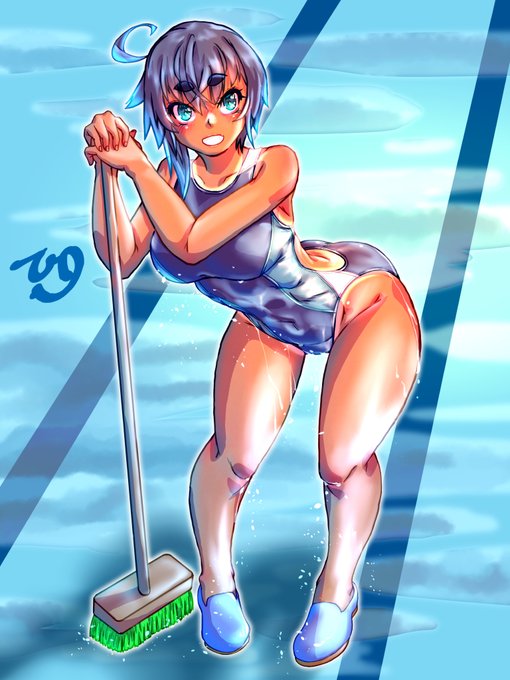 #なんの脈絡もなく水着イラストを再掲して最近フォローしてくれたフォロワーを怖がらせましょう 
すまんな
上げてるイラストだいたい水着だったわ 