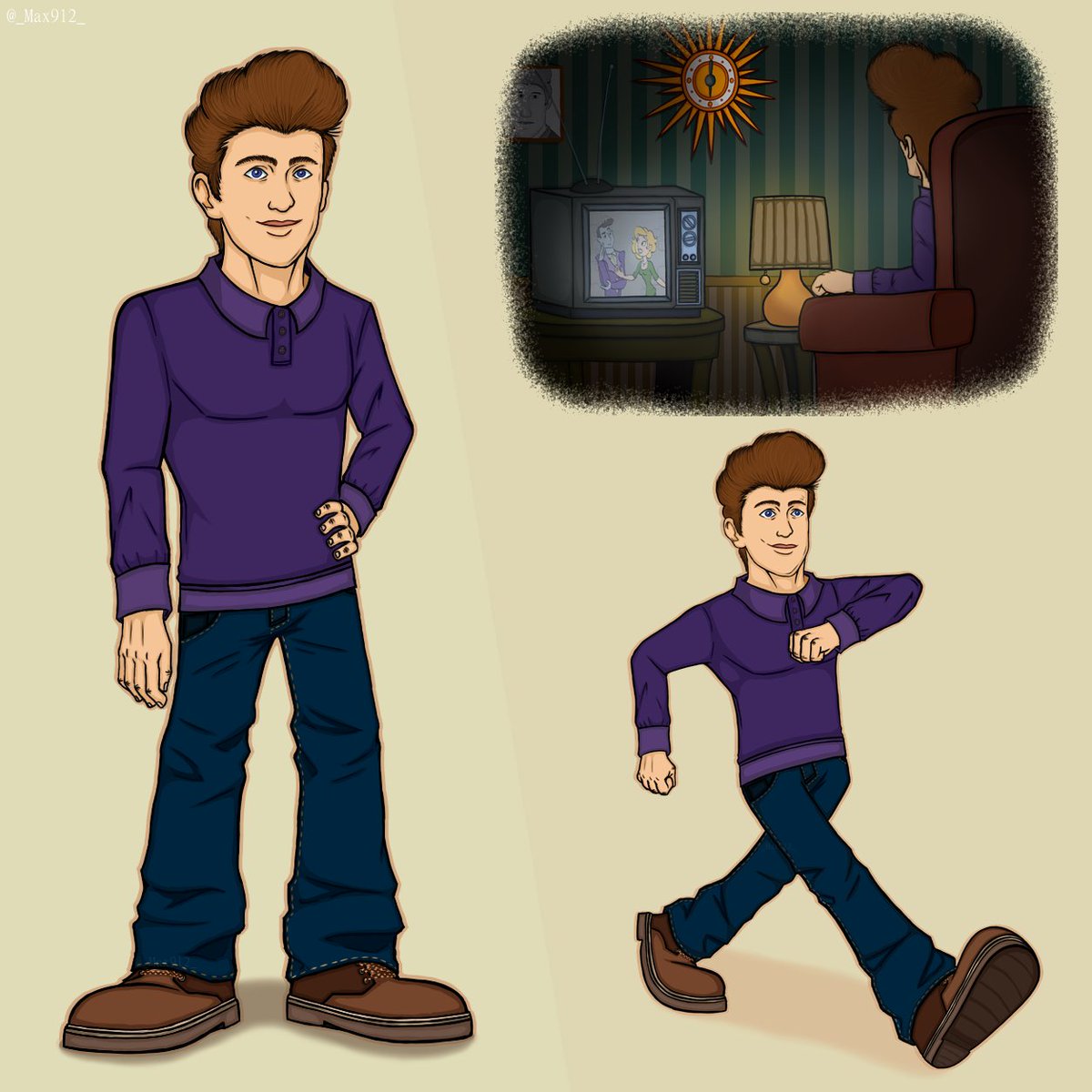 _Max912_'s tweet photo. #FNaF #FiveNightsAtFreeddys #FNAF11thAnniversary #MichaelAfton

11 years... I was only 8 years old back then.

Original by @sensible_dude2 https://t.co/OWrfPxTT2l