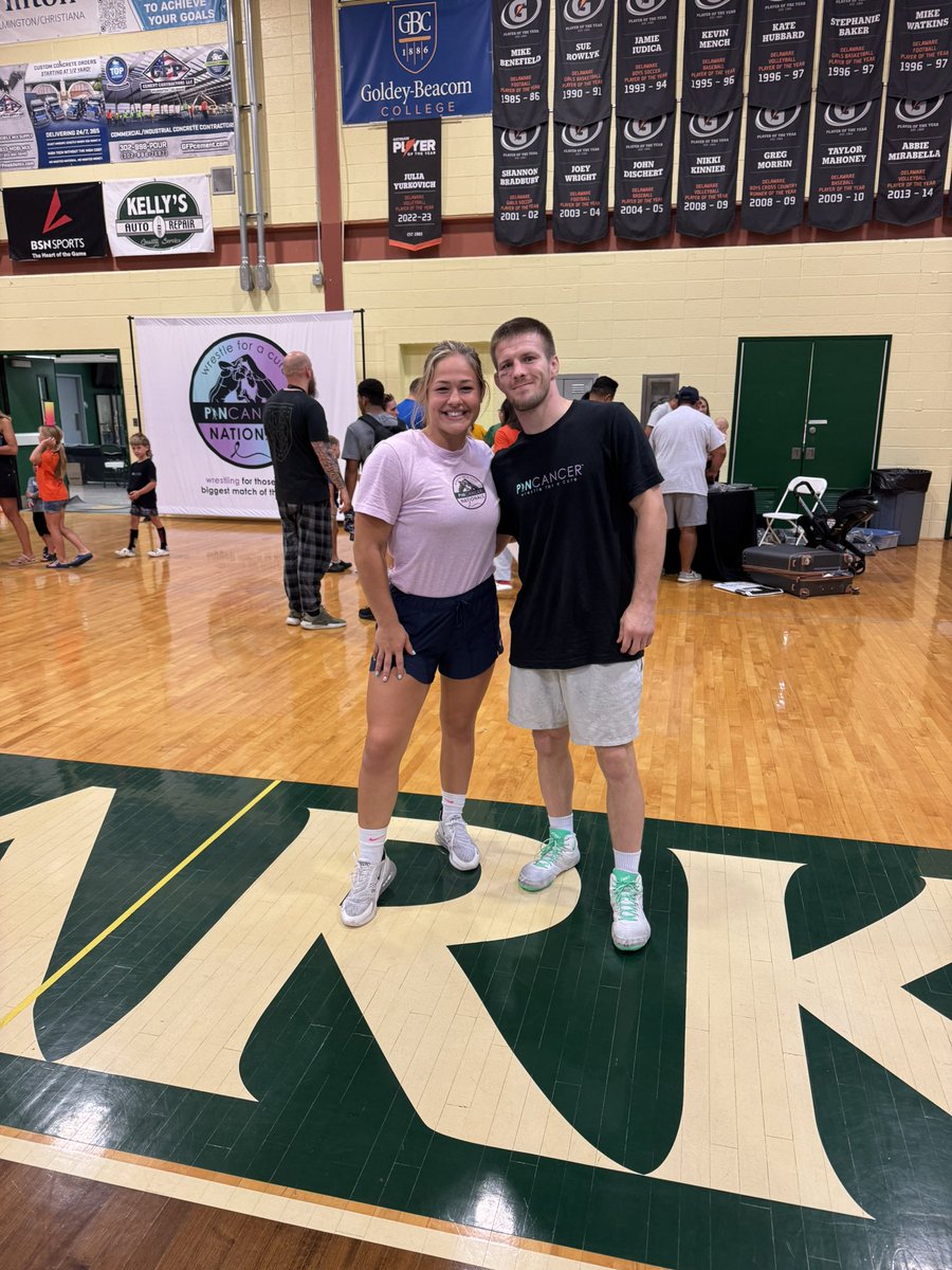 Sky Grote (@skygrote) on Twitter photo Got to run a clinic with <a href="/jasonnolf/">Jason Nolf</a> at the <a href="/PinCancer/">Pin Cancerβ’</a> tournament!
A little collab for a great cause ποΈπͺπ» Got to run a clinic with <a href="/jasonnolf/">Jason Nolf</a> at the <a href="/PinCancer/">Pin Cancerβ’</a> tournament!
A little collab for a great cause ποΈπͺπ»