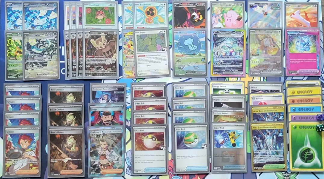Made top four at my latest cup with Tera Box! 🎭
This deck is well-equipped for a field full of Raging Bolt and Gholdengo! #PlayPokemon