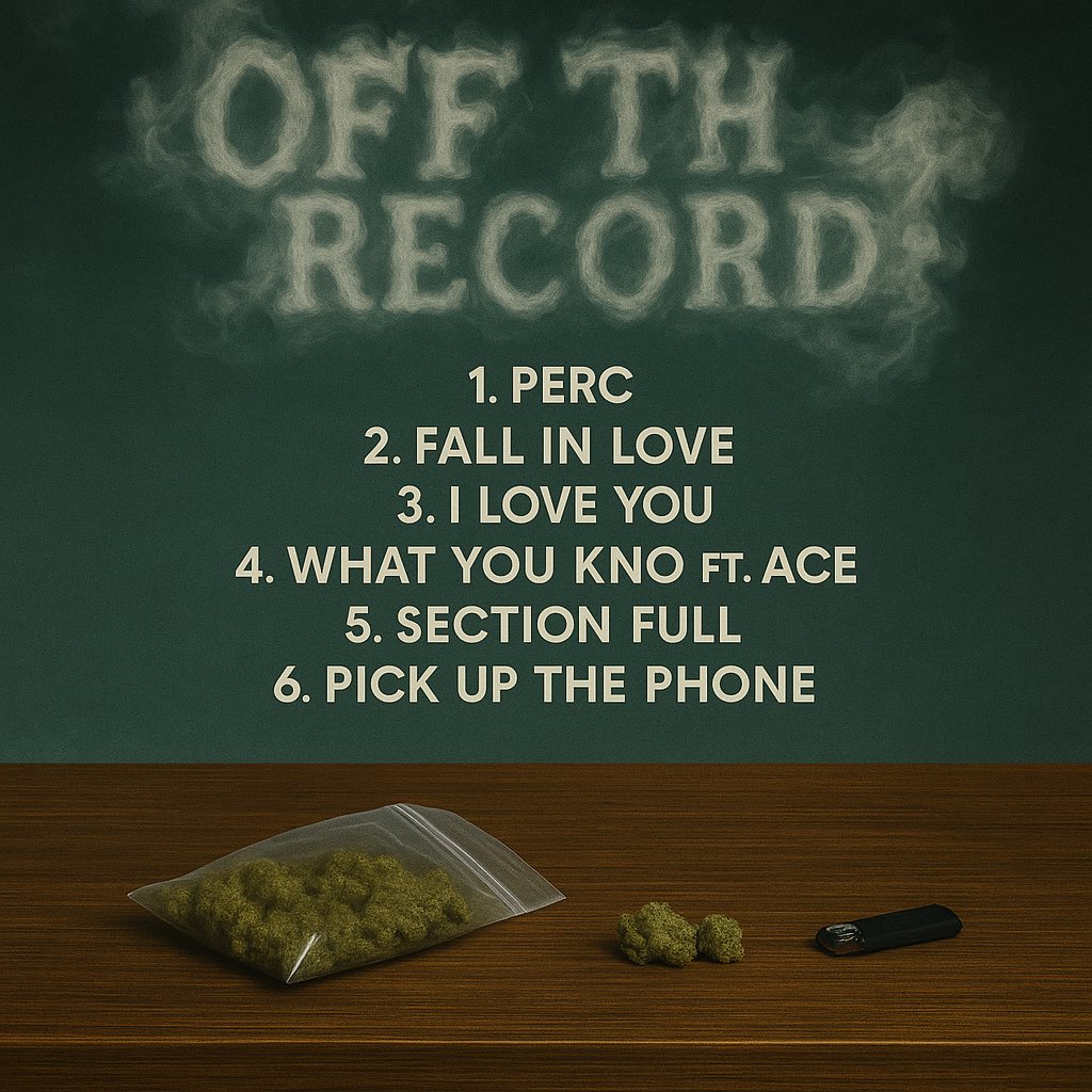 Off The Record 🎤🔥
Dropping August 24th — my birthday.

It’s almost time. 🚨