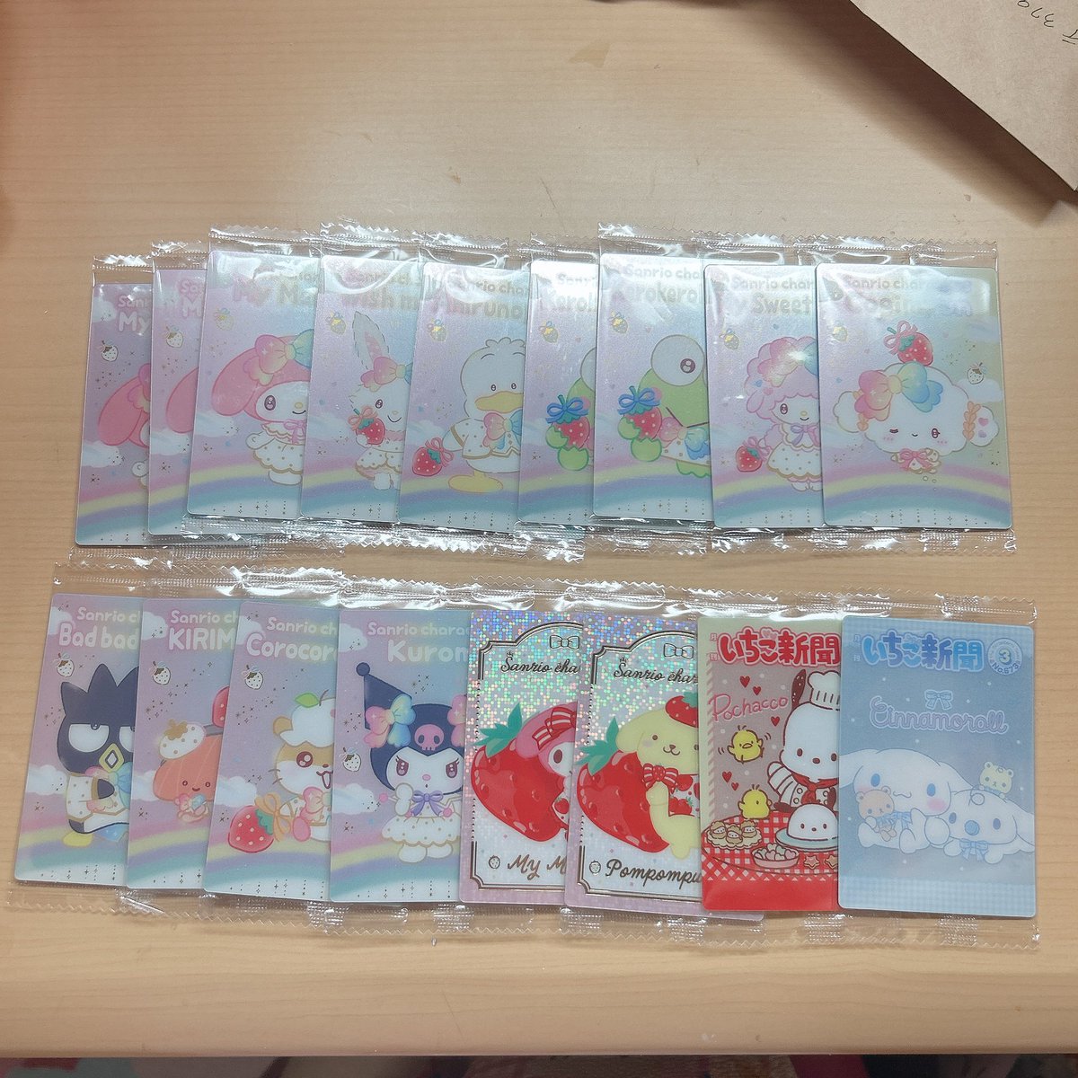 kitty_020202's tweet photo. 【交換 譲渡 買取】サンリオ ウエハース10 9 8 
サンリオ サンリオキャラクターズ
すらいどきゃん アルファベット編 ver.2 1

《譲》画像

《求》 買取＞キティ

纏めてお取引優先です。
郵送のみ📮

検索からでもお気軽にお声かけください❁⃘*.ﾟ https://t.co/uaPt7X0Q61