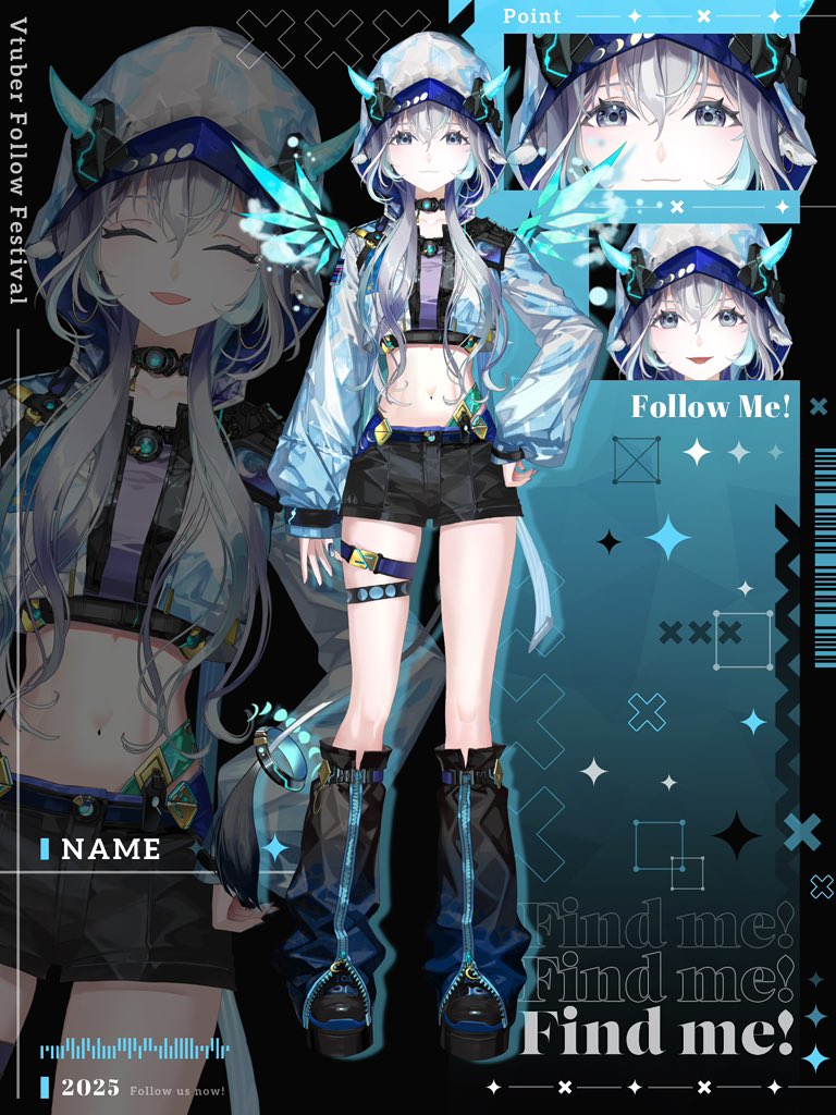 ❄️#8月のVTuberフォロー祭り❄️

お姿初公開〜✨️
すみからすみまでいっぱいみてみて〜！

🐮 干支の丑モチーフ⛩
🌙 圧倒的タレ目タレ眉
🐮 超絶ゲラ
🌙お洋服牛柄なの気づいた？👀

💬♻️️🩵で巡回します♡
 #Vtuber準備中でも推されたい