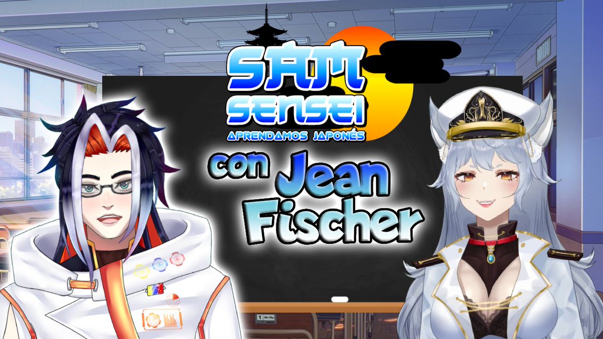 Samdreint-サムエル // OSHI-BIZ VT // (@samdreint) on Twitter photo 🚨 ¡Clase especial de japonés en Twitch! 🚨
Hoy estaré enseñando japonés desde cero al Vtuber <a href="/JeanFischerVT/">Jean Fischer | 🧭⚓【 MGVT 】</a> , quien se lanza por primera vez al idioma nipón🎌
¡Una collab educativa y divertida que no te puedes perder!
🟣 En vivo por Twitch: twitch.tv/samsenseivt
#VTuberJAP ES 🚨 ¡Clase especial de japonés en Twitch! 🚨
Hoy estaré enseñando japonés desde cero al Vtuber <a href="/JeanFischerVT/">Jean Fischer | 🧭⚓【 MGVT 】</a> , quien se lanza por primera vez al idioma nipón🎌
¡Una collab educativa y divertida que no te puedes perder!
🟣 En vivo por Twitch: twitch.tv/samsenseivt
#VTuberJAP ES