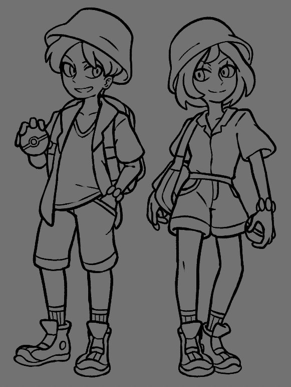 Wip of some new renders for the Lihani protags