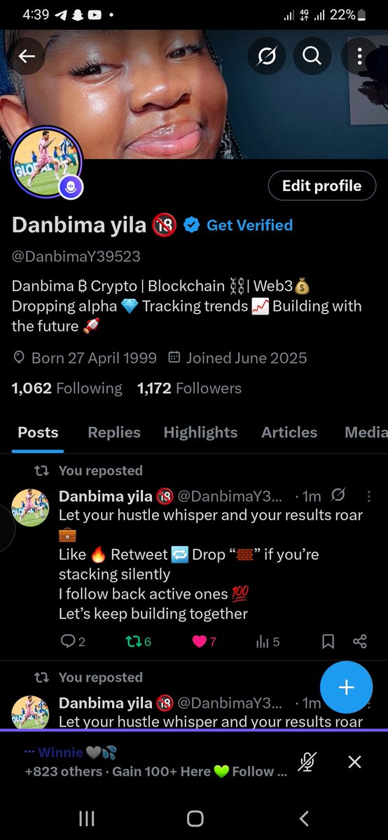 🌌⚡ MIDNIGHT FOLLOW WAVE ⚡🌌
💀 DON’T SLEEP ON THIS 💀
🎯 Post notifs ON &amp; I’m following back all night 💯
🔥 Like 🔁 Retweet — let’s connect