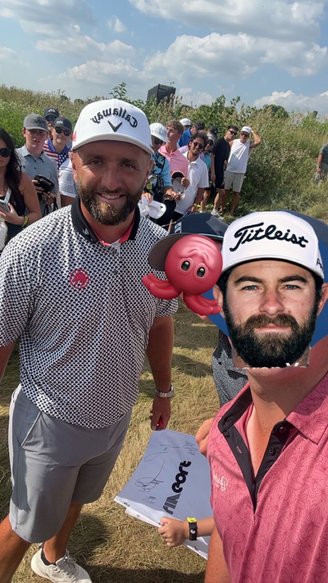 Today I got to meet my favorite player in the world 🇪🇸🇪🇸🇪🇸 First LIV event today, and definitely will not be my last. #LIVguy #Rahmbo