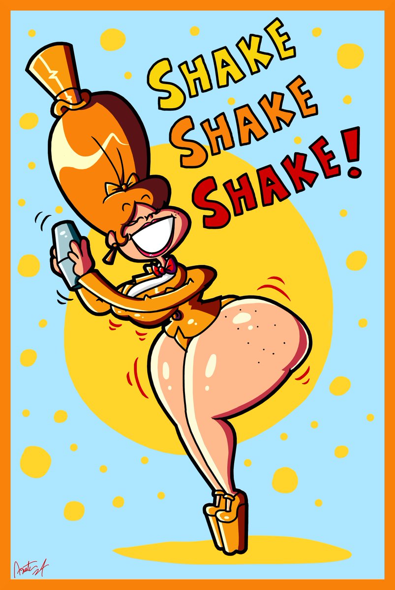 AgentC-24 (@agentc24c) on Twitter photo The weekend's here so enjoy a drink and a shake from Kickline's resident airhead! :D The weekend's here so enjoy a drink and a shake from Kickline's resident airhead! :D